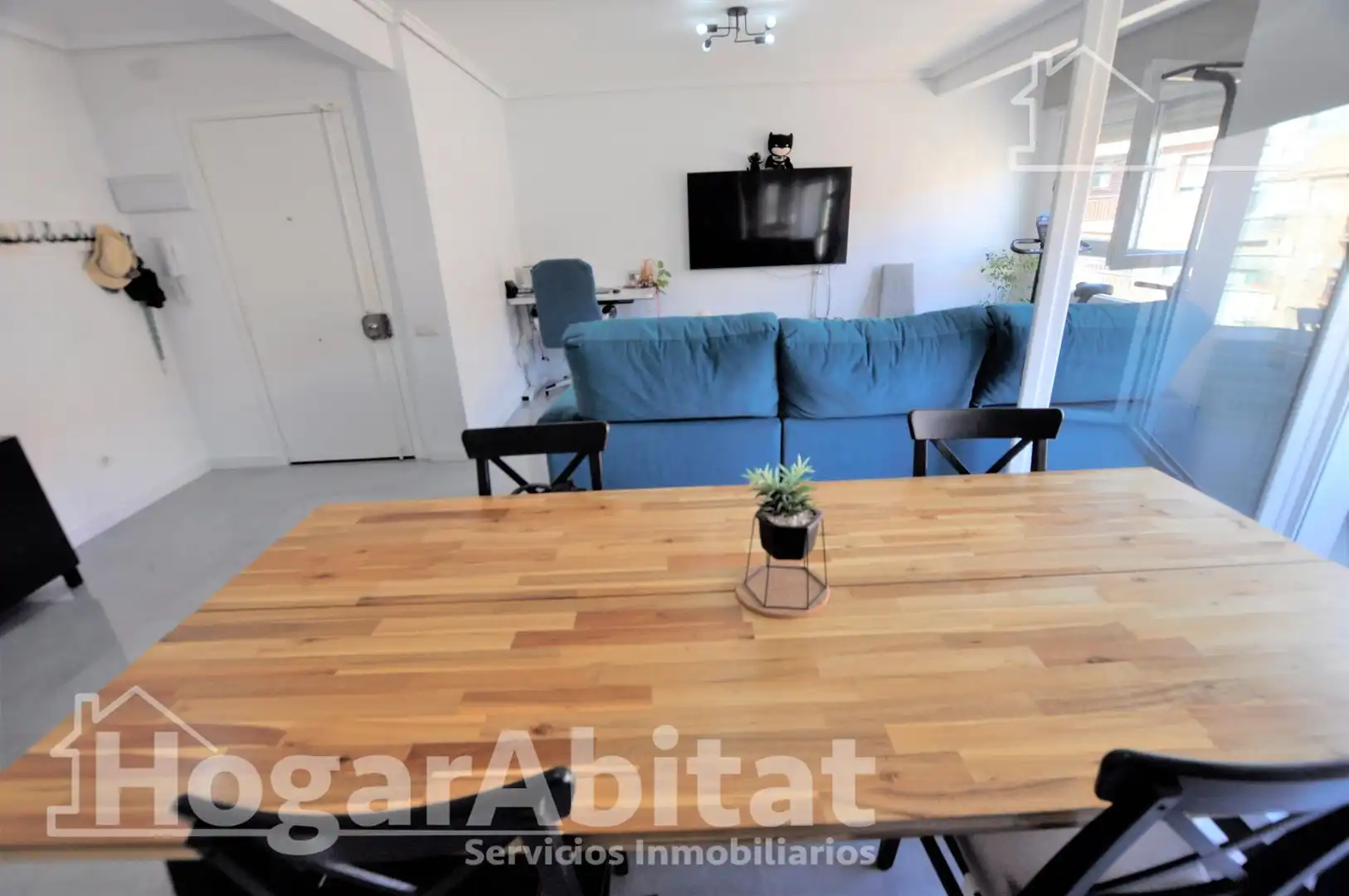 Wohnzimmer von Dachboden zum Verkauf in Valencia mit Klimaanlage, Heizung und Abstellraum