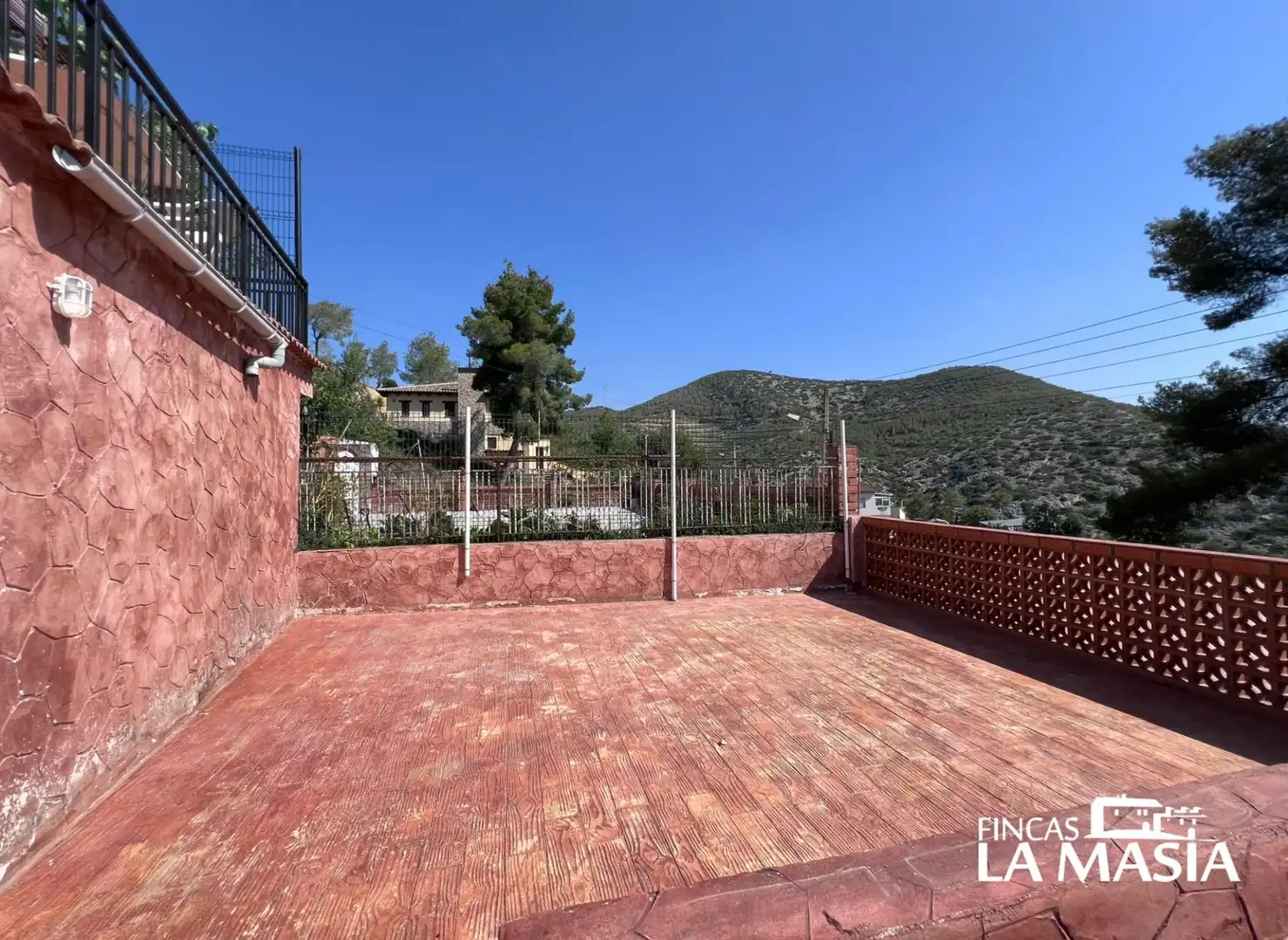 Terrassa de Casa o xalet en venda en Olivella amb Calefacció, Jardí privat i Piscina