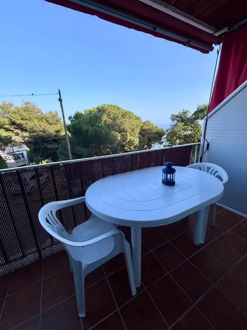 Terraza de Piso en venta en Lloret de Mar con Piscina, Amueblado y Balcón