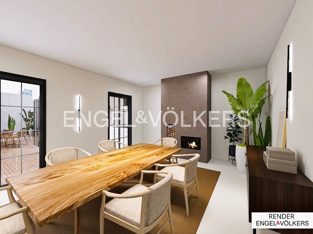 Menjador de Casa o xalet en venda en Premià de Mar amb Aire condicionat, Calefacció i Moblat