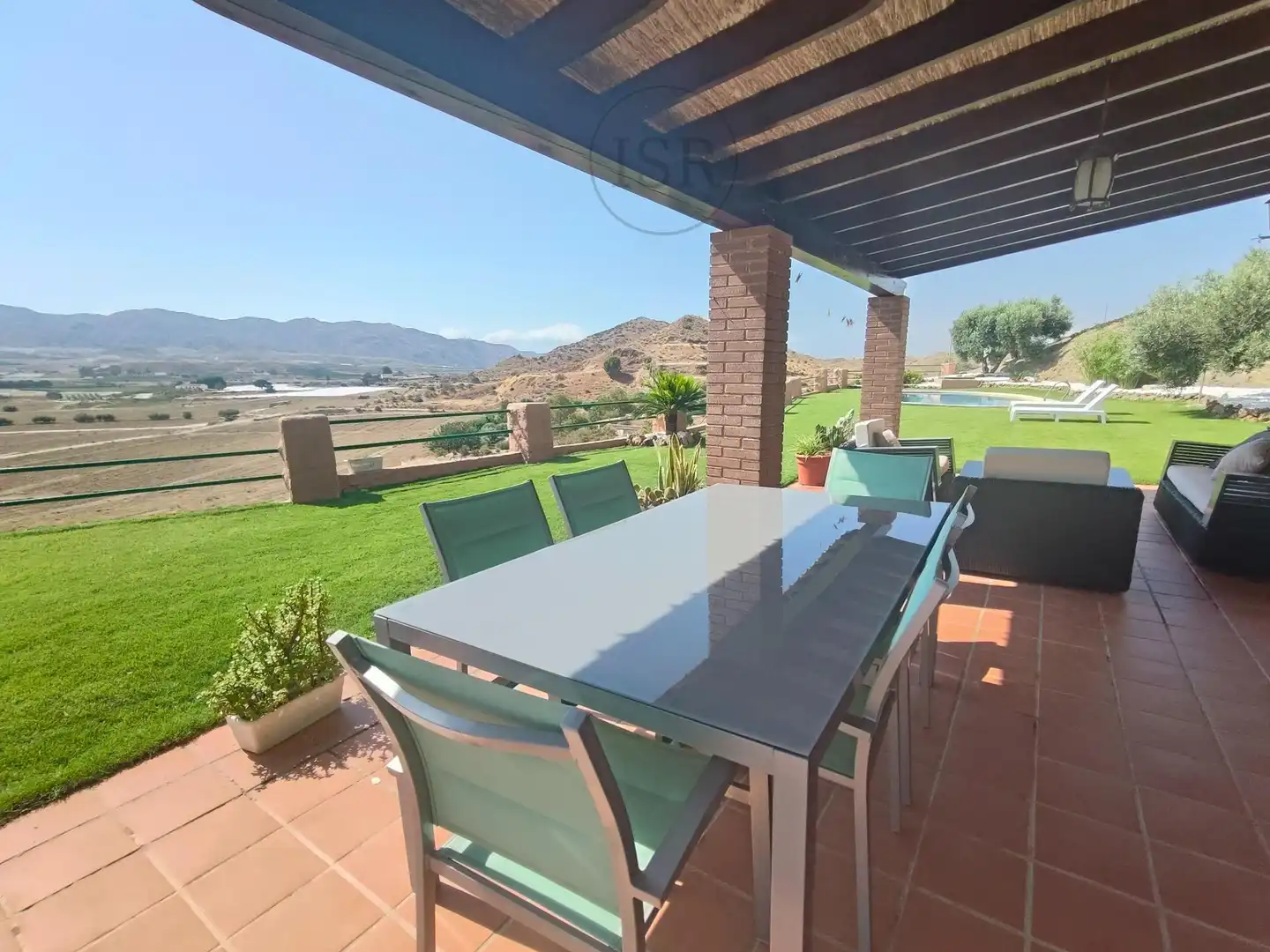 Terrassa de Casa o xalet en venda en Cuevas del Almanzora amb Aire condicionat, Jardí privat i Terrassa