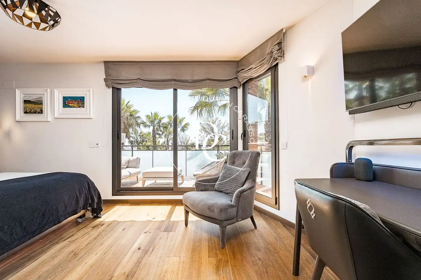 Dormitori de Casa o xalet en venda en Sitges amb Aire condicionat, Calefacció i Jardí privat