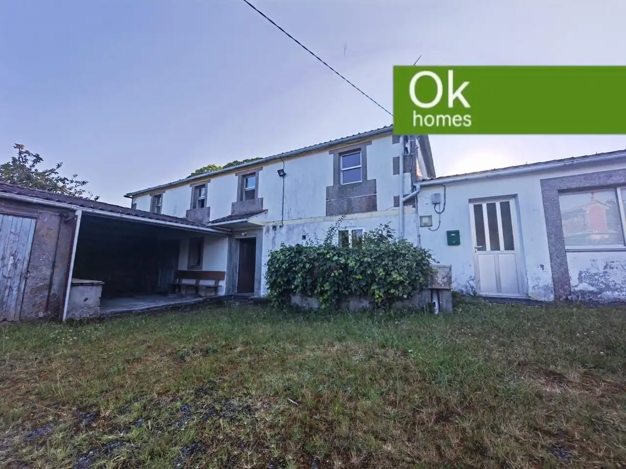 Vista exterior de Casa o chalet en venta en Aranga con Calefacción, Jardín privado y Trastero