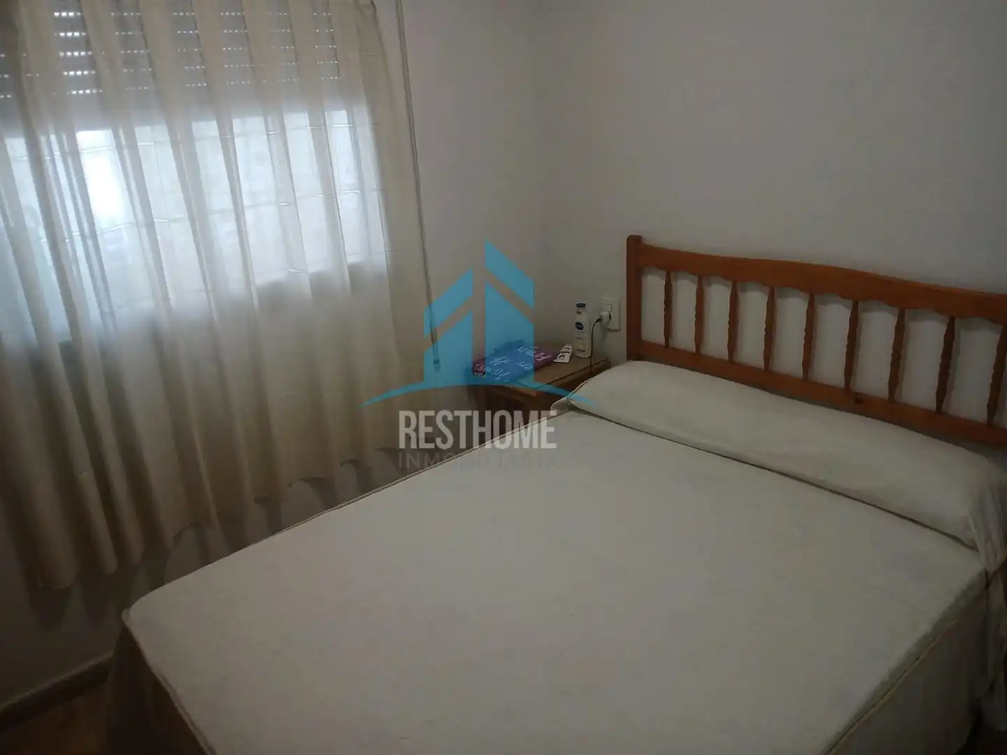 Bedroom of Flat for rent in Cullera  with Air Conditioner, Heating and Terrace
