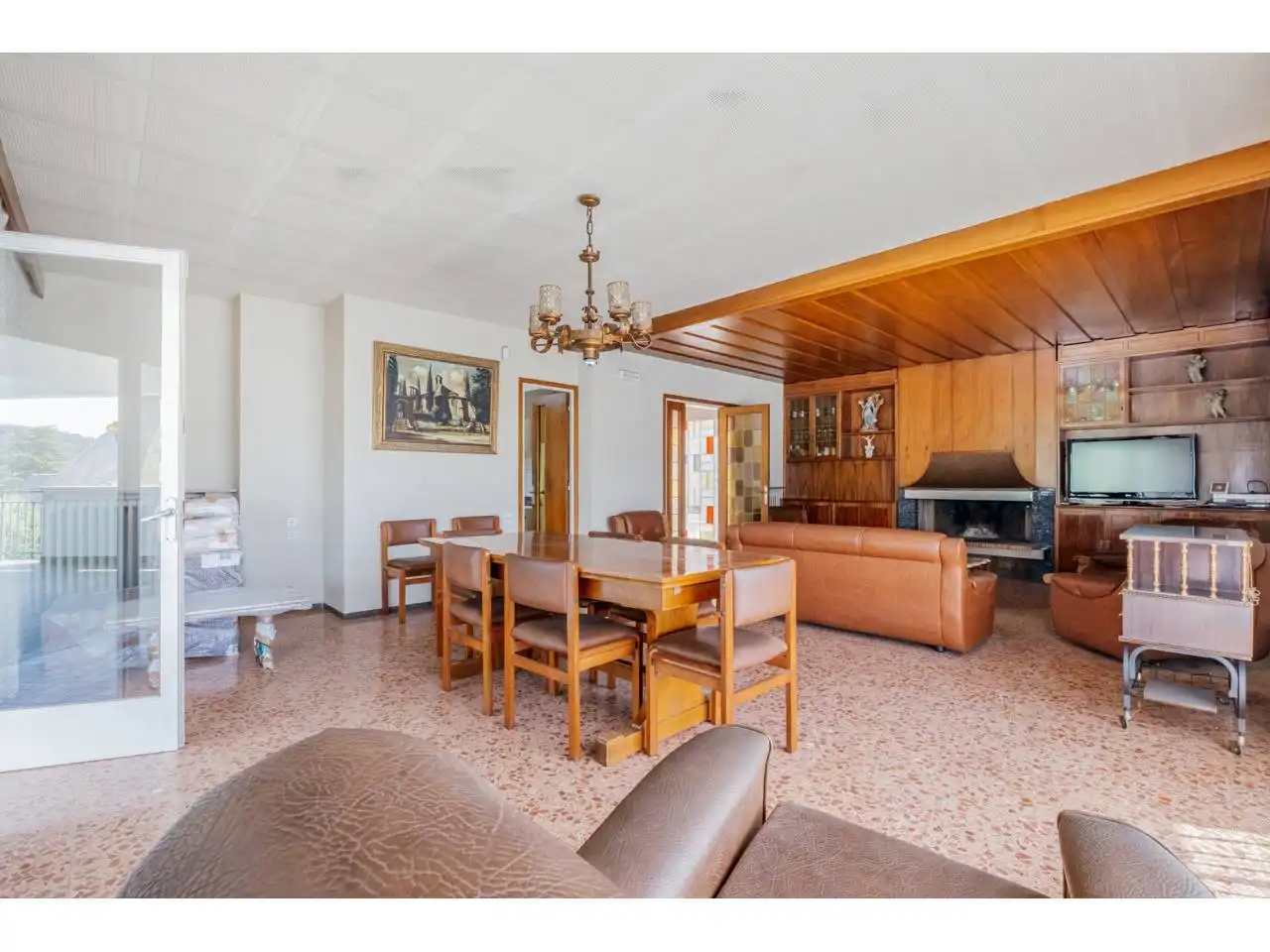 Esszimmer von Haus oder Chalet zum Verkauf in Matadepera mit Heizung, Privatgarten und Terrasse