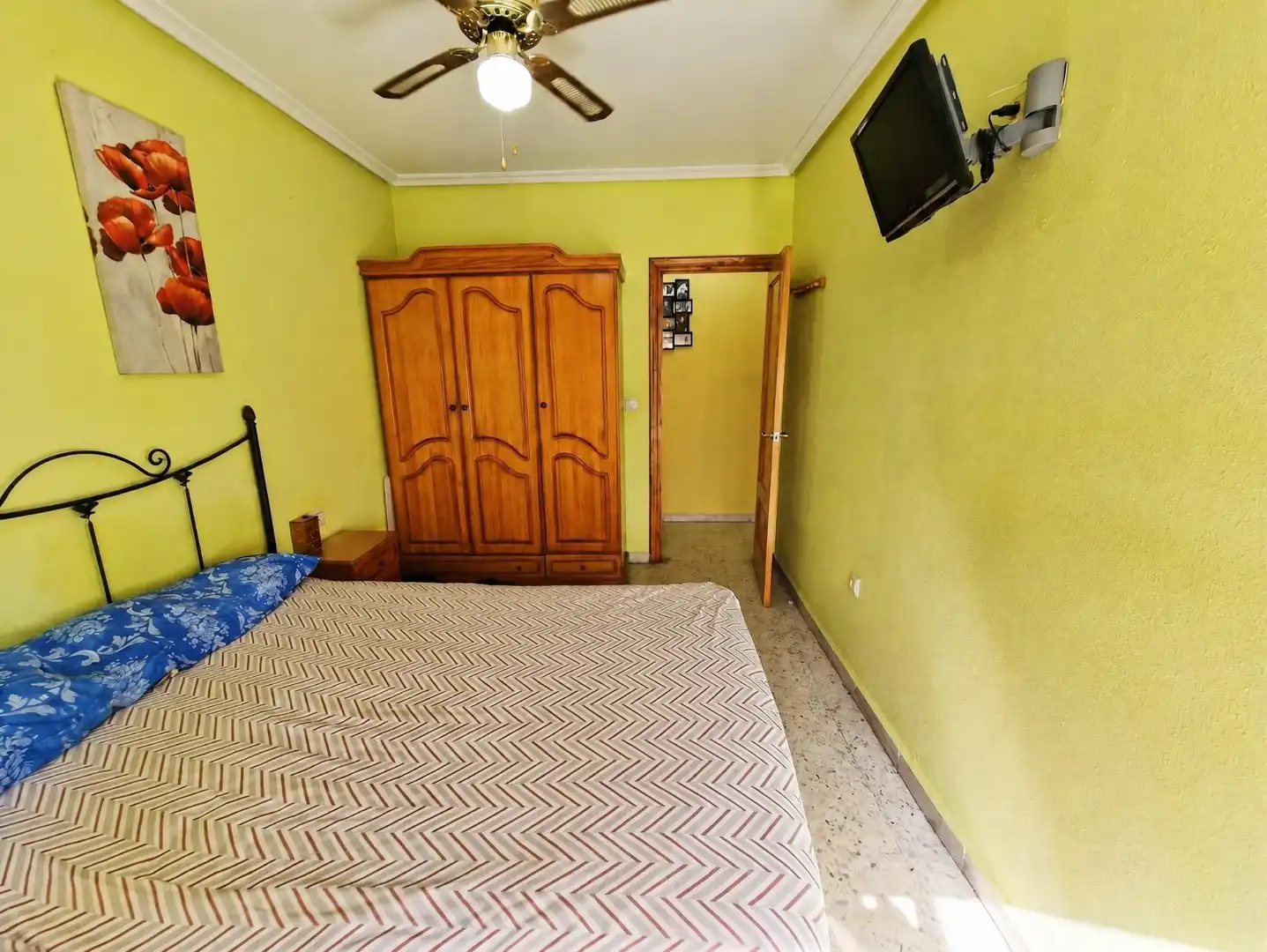 Bedroom of Flat for sale in Plasencia