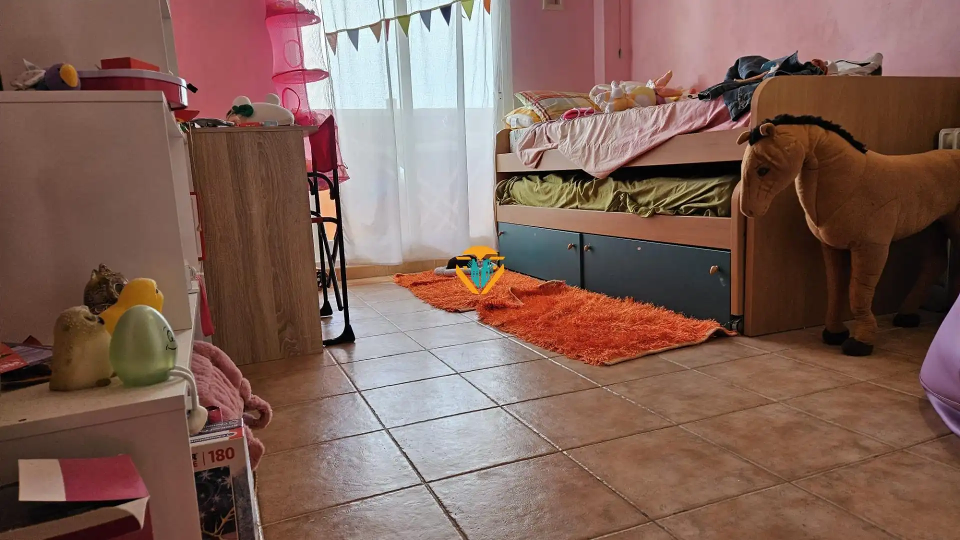 Schlafzimmer von Einfamilien-Reihenhaus zum Verkauf in Finestrat mit Klimaanlage, Privatgarten und Terrasse