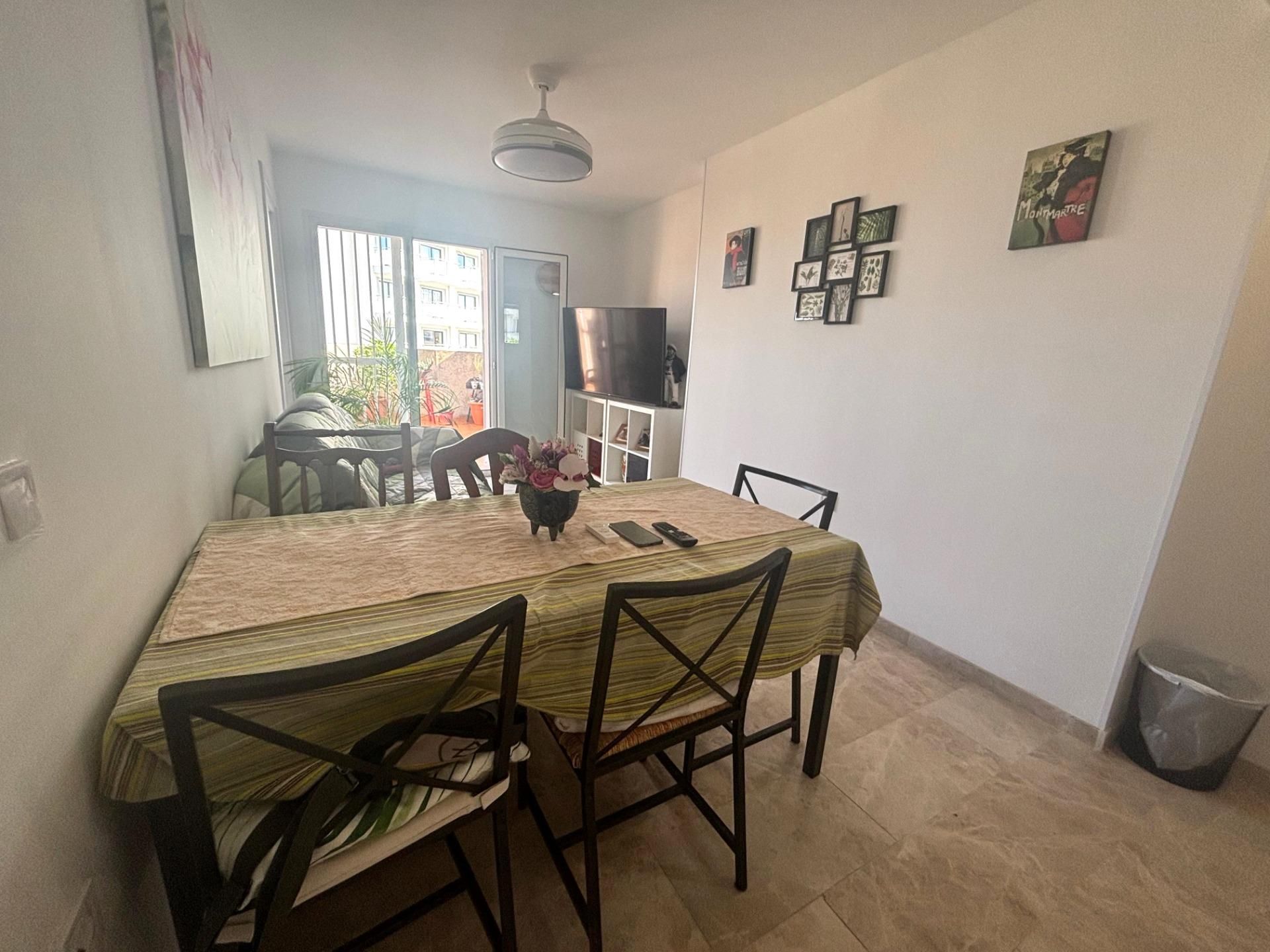 Dining room of Attic for sale in Torremolinos  with Air Conditioner, Terrace and Community pool