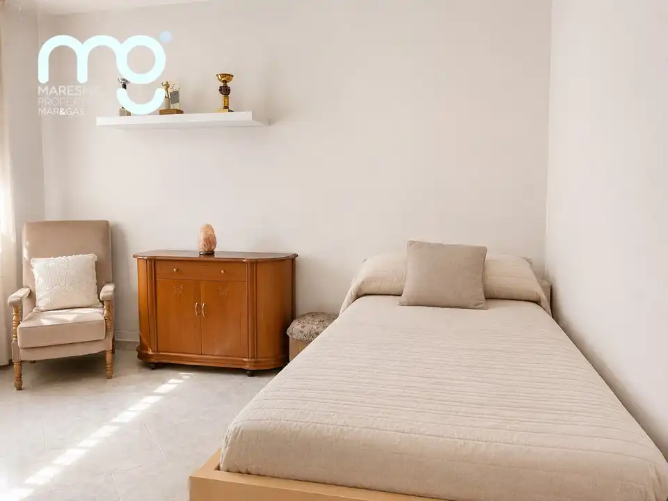 Bedroom of Flat for sale in Mataró  with Air Conditioner, Heating and Terrace