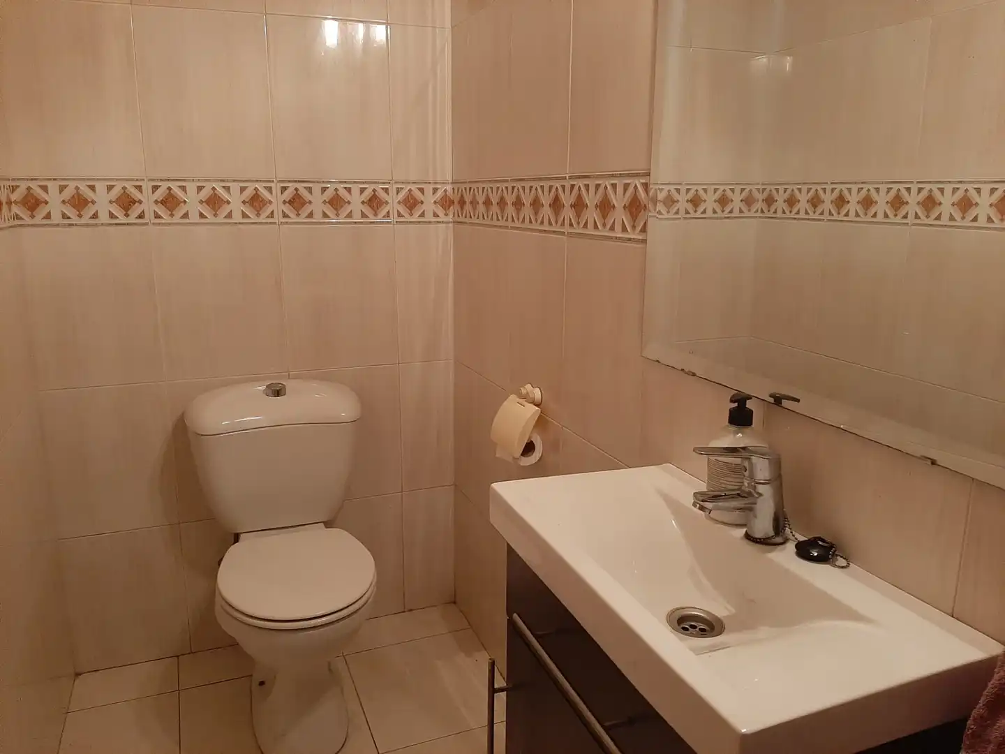 Baño de Casa adosada en venta en Mollerussa con Aire acondicionado, Calefacción y Jardín privado