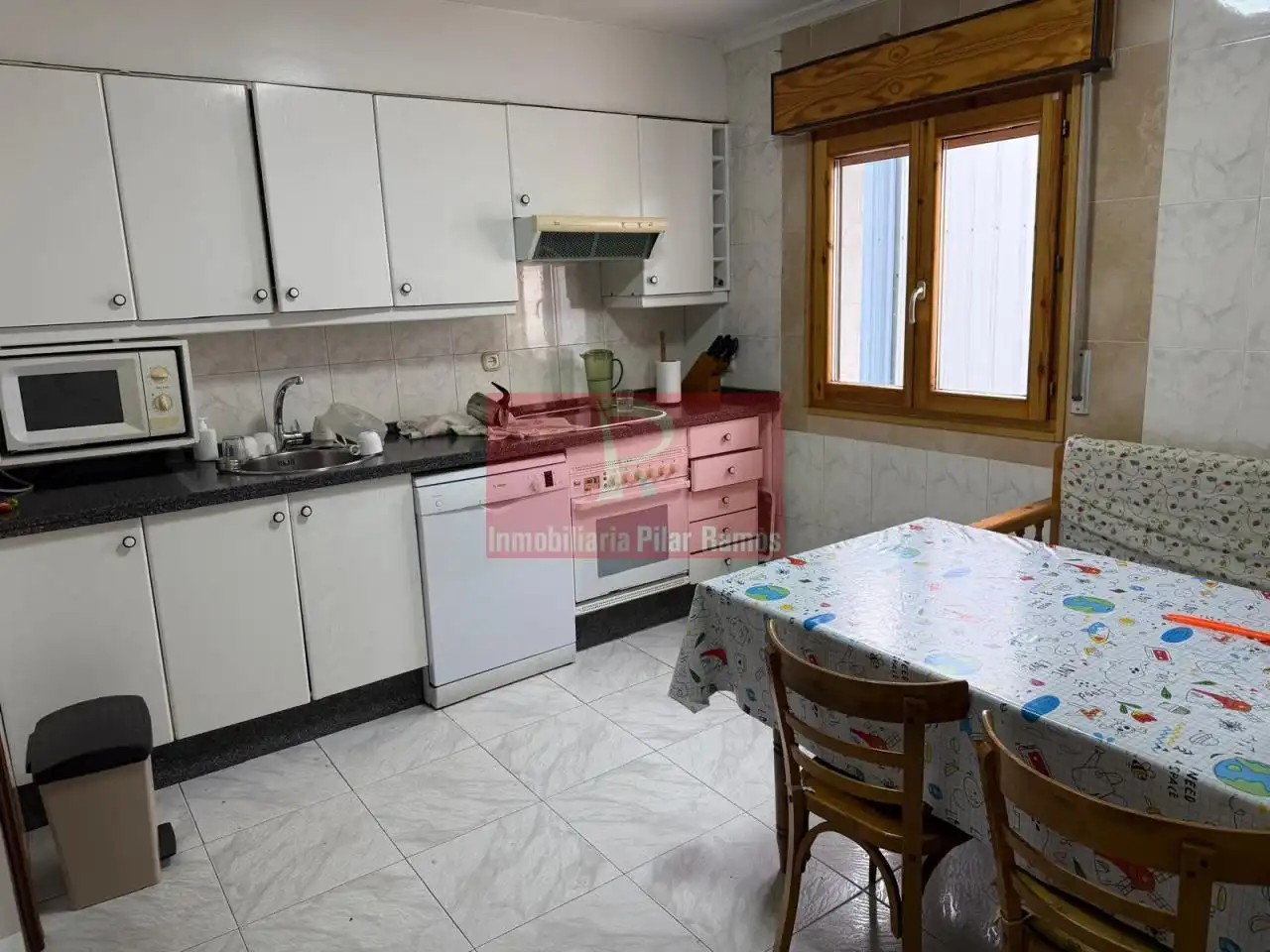 Cocina de Casa o chalet en venta en Onzonilla con Calefacción, Jardín privado y Parquet