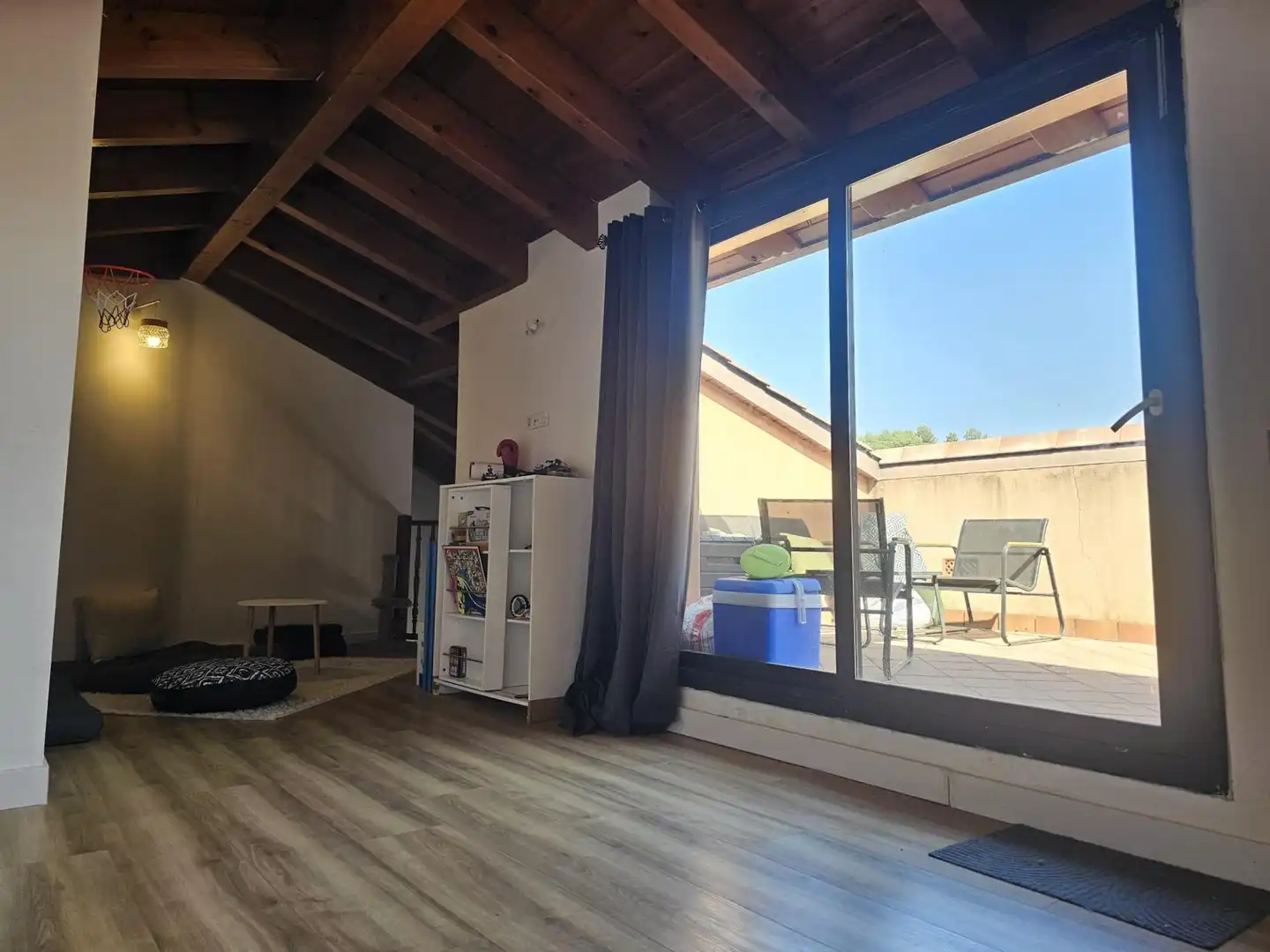 Sala de estar de Dúplex en venta en La Torre de Claramunt con Aire acondicionado, Calefacción y Parquet