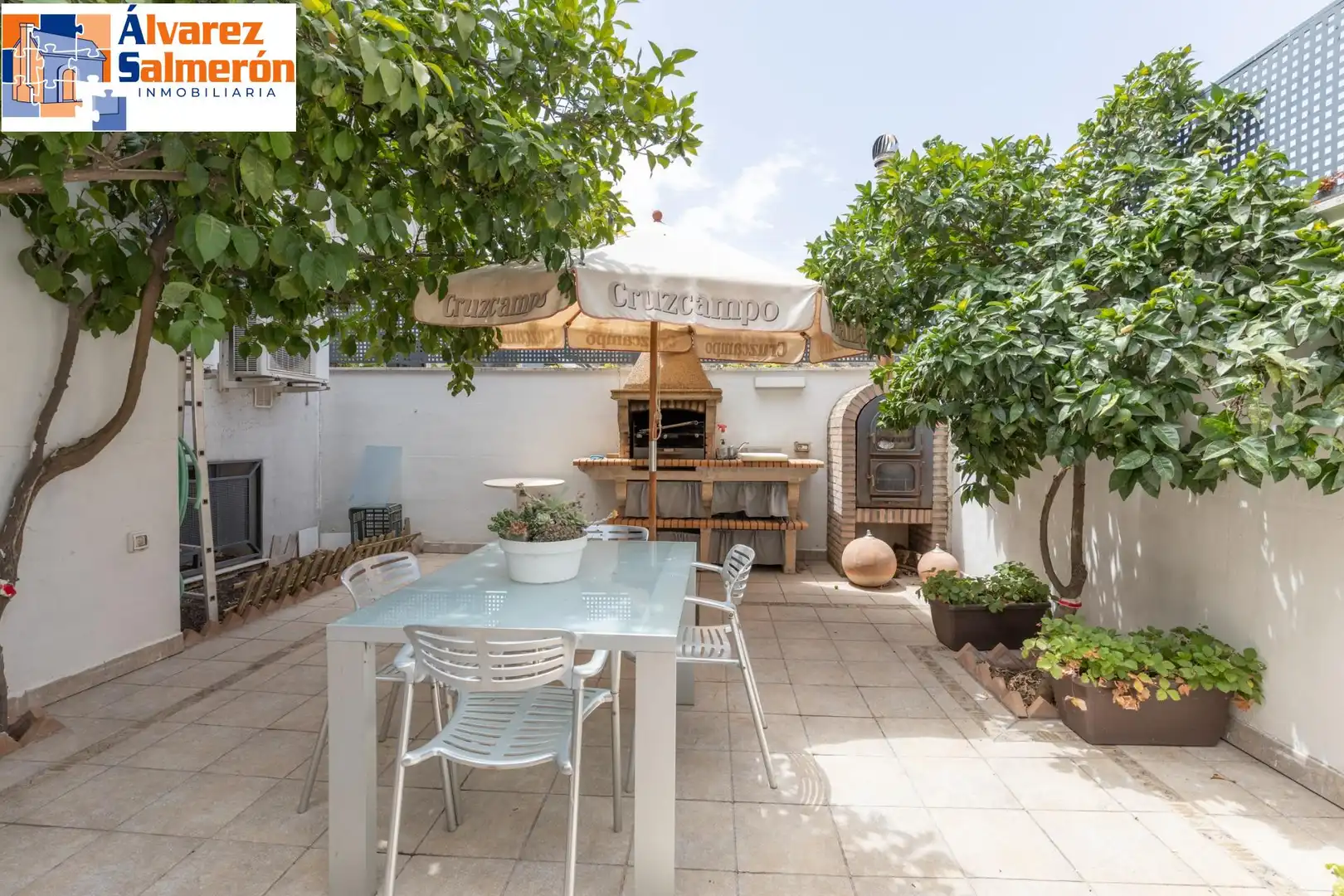 Terraza de Casa adosada en venta en Granada con Aire acondicionado, Calefacción y Balcón