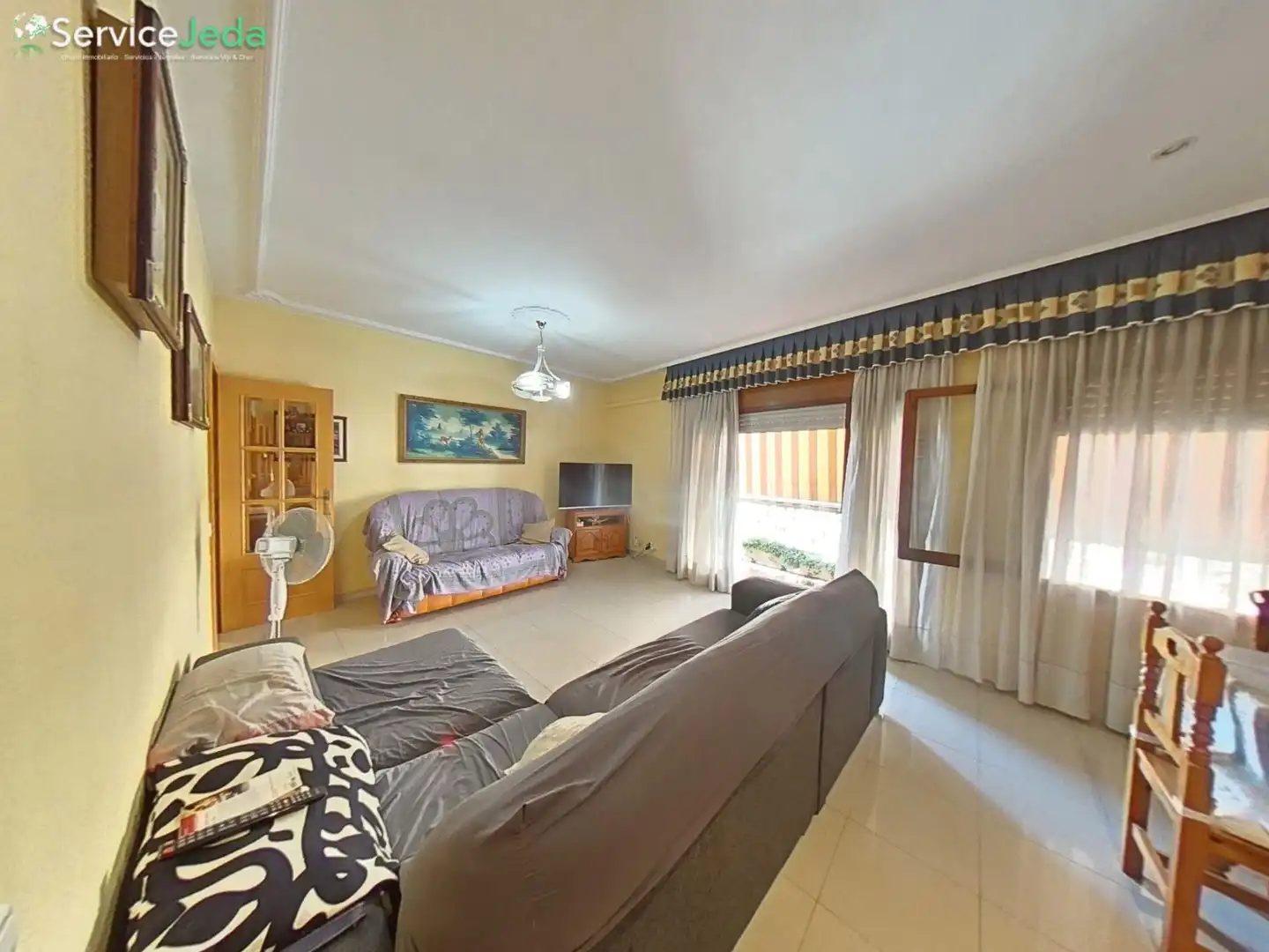 Sala de estar de Piso en venta en Roda de Berà con Balcón