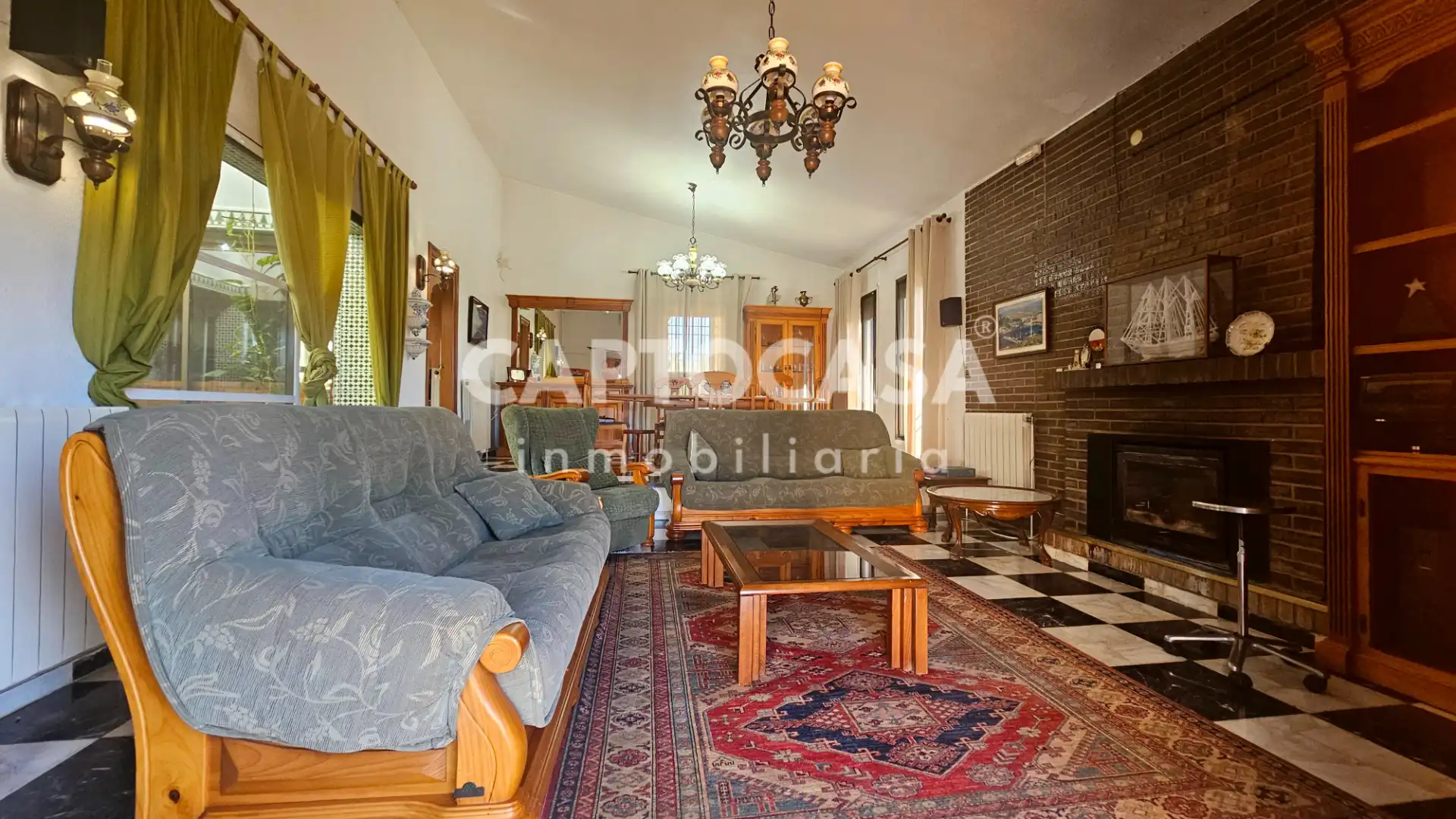 Wohnzimmer von Country house zum Verkauf in Cartagena mit Klimaanlage, Heizung und Privatgarten
