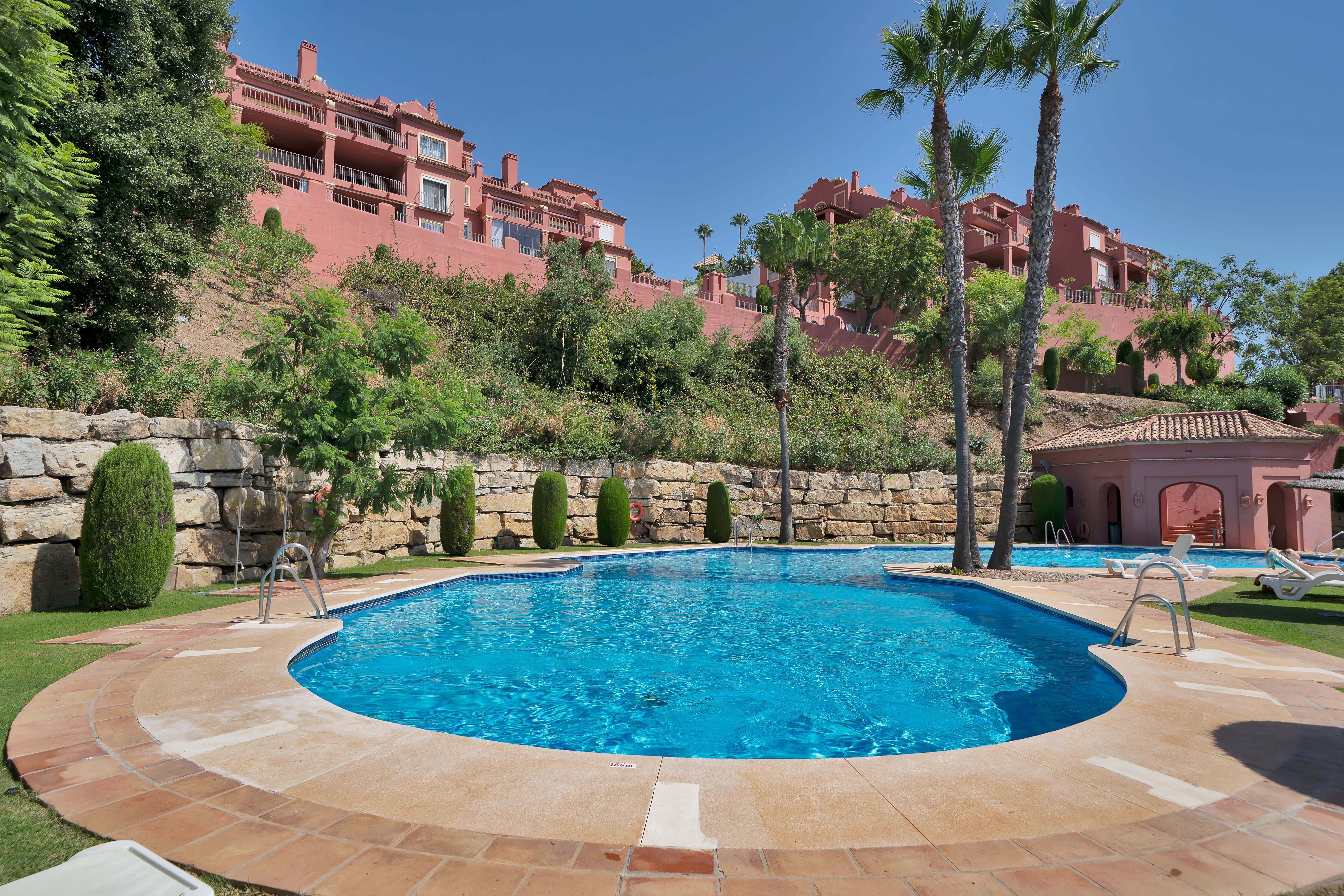 Jardí de Apartament en venda en Benahavís amb Calefacció, Jardí privat i Terrassa