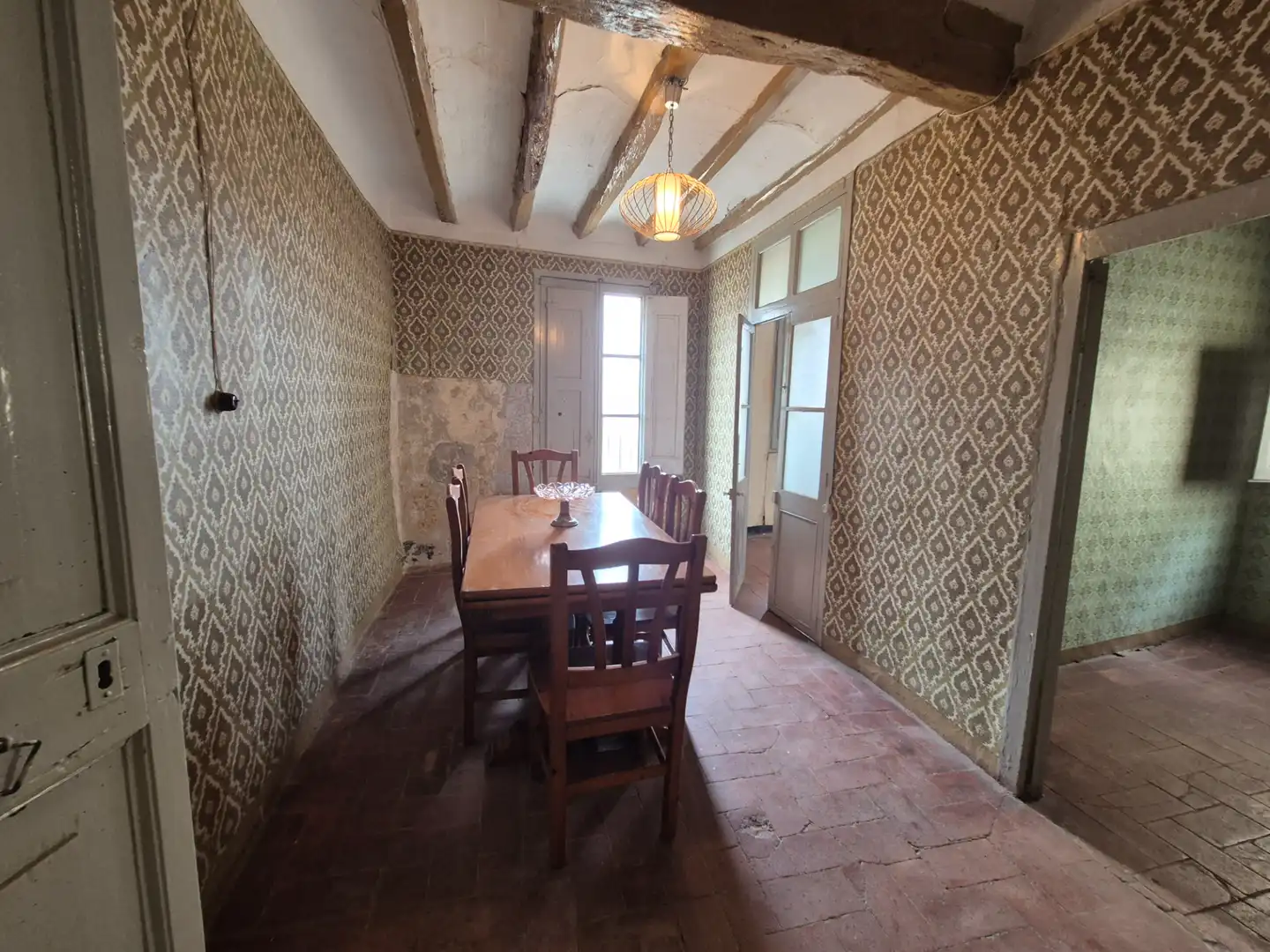 Dining room of Houses for sale in Cervera  with Heating, Furnished and Balcony
