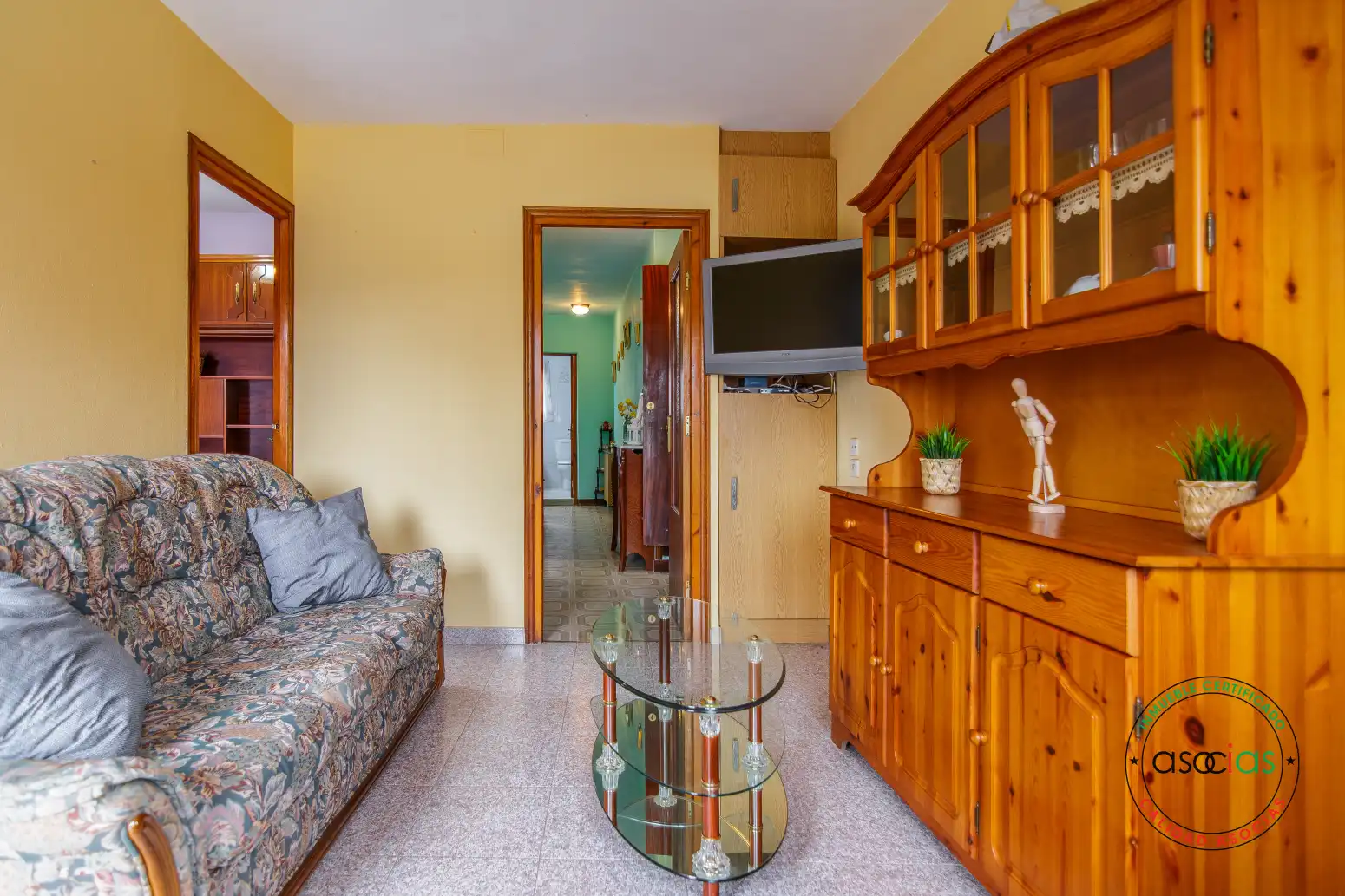 Sala de estar de Casa adosada en venta en Proaza con Calefacción y Trastero