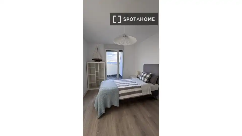 Habitación de Piso para compartir en Alcalá de Henares con Aire acondicionado, Calefacción y Amueblado