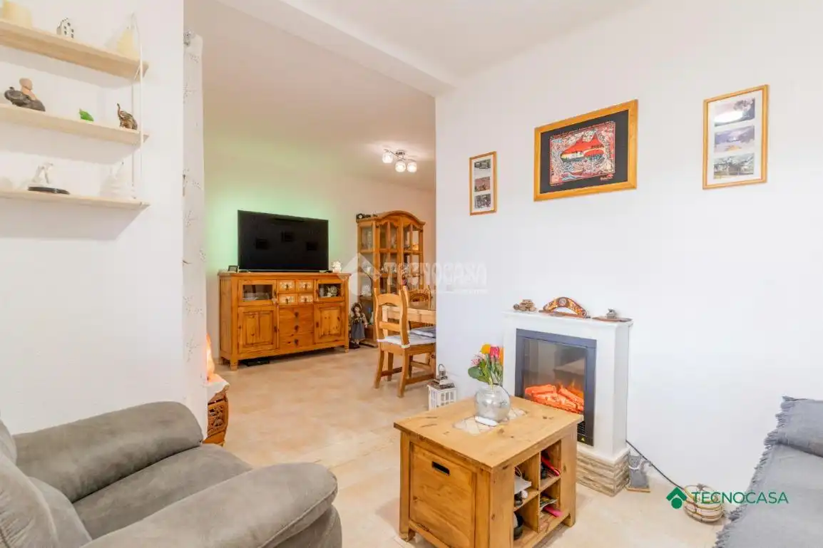 Living room of Houses for sale in Vícar  with Air Conditioner and Alarm