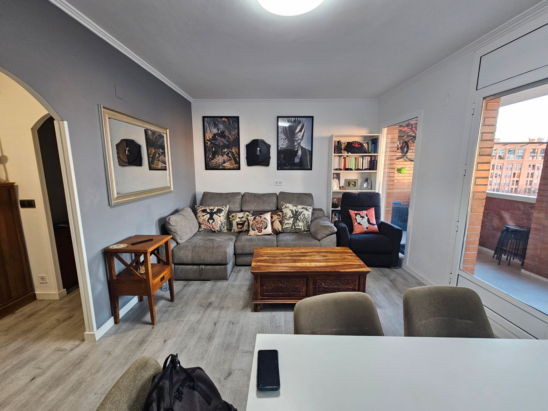 Sala d'estar de Pis en venda en Sabadell amb Parquet, Terrassa i Forn