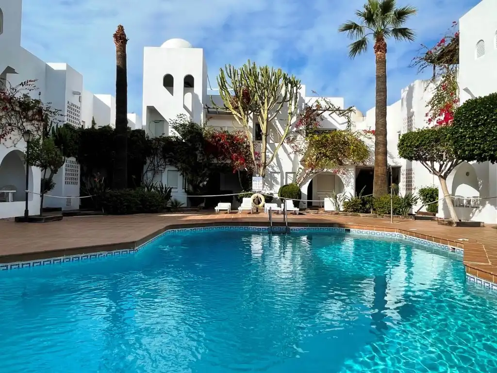Swimming pool of Apartments for sale in Vera  with Air Conditioner, Terrace and Furnished