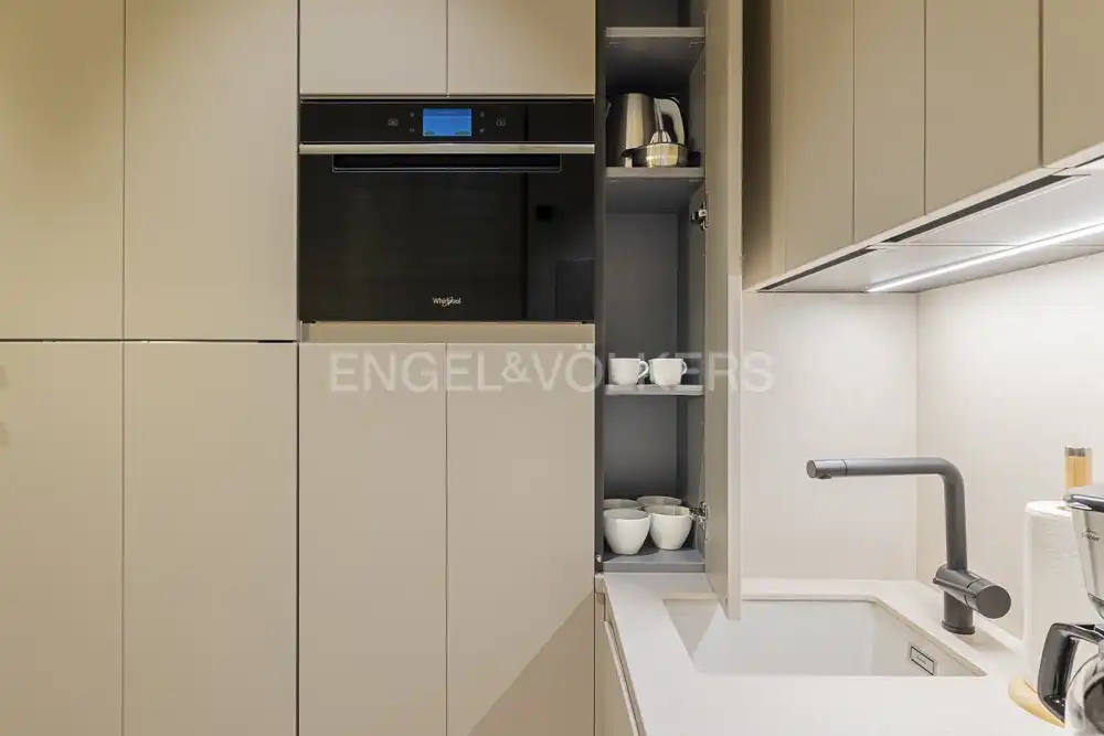Cocina de Piso de alquiler en Madrid con Aire acondicionado, Calefacción y Amueblado