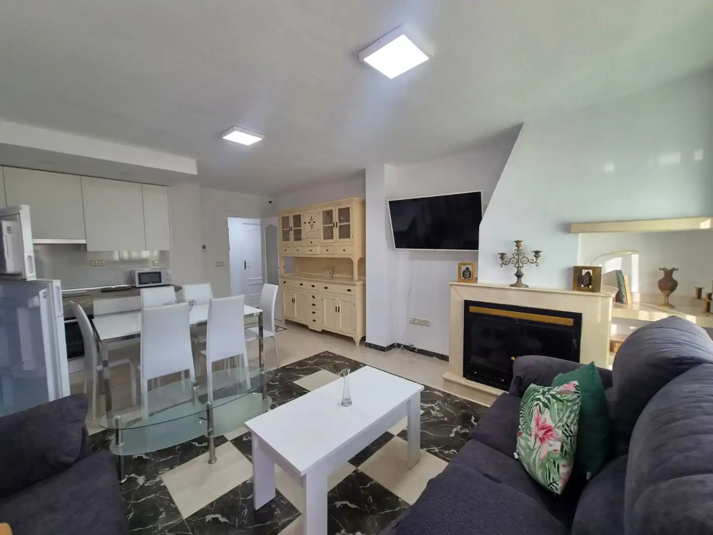 Wohnzimmer von Dachboden zur Miete in Casco Antiguo