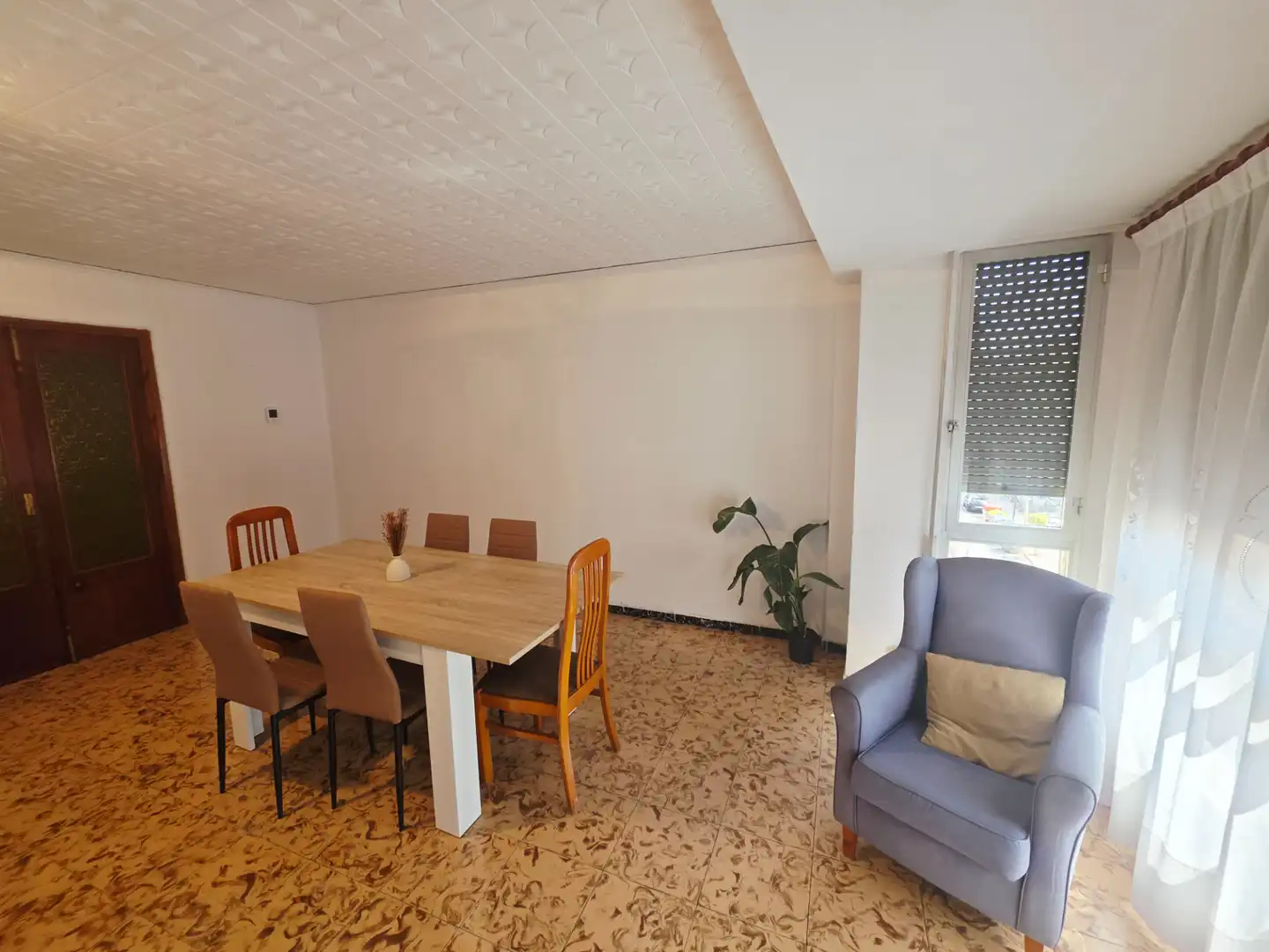 Dining room of Flat for rent in Vila-real  with Storage room, Furnished and Oven