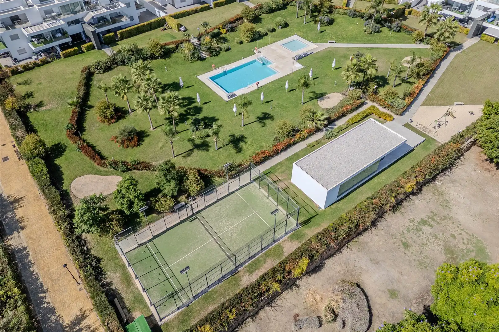 Jardí de Apartament en venda en Estepona
