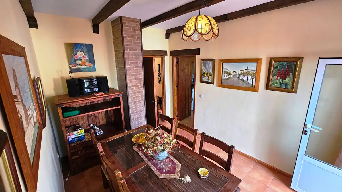 Comedor de Casa adosada en venta en Cortelazor con Trastero, Amueblado y Balcón