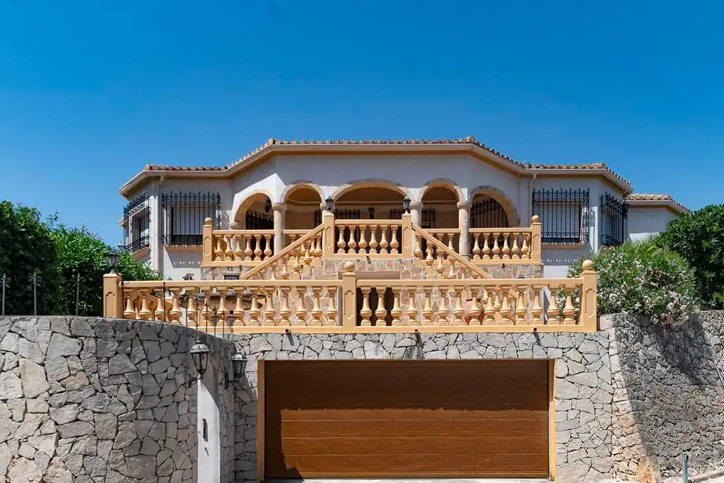 Exterior view of Houses for sale in Dénia  with Air Conditioner, Private garden and Terrace