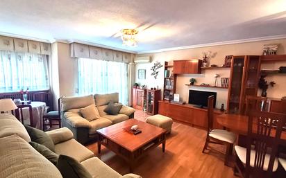 Living room of Flat for sale in  Albacete Capital  with Balcony