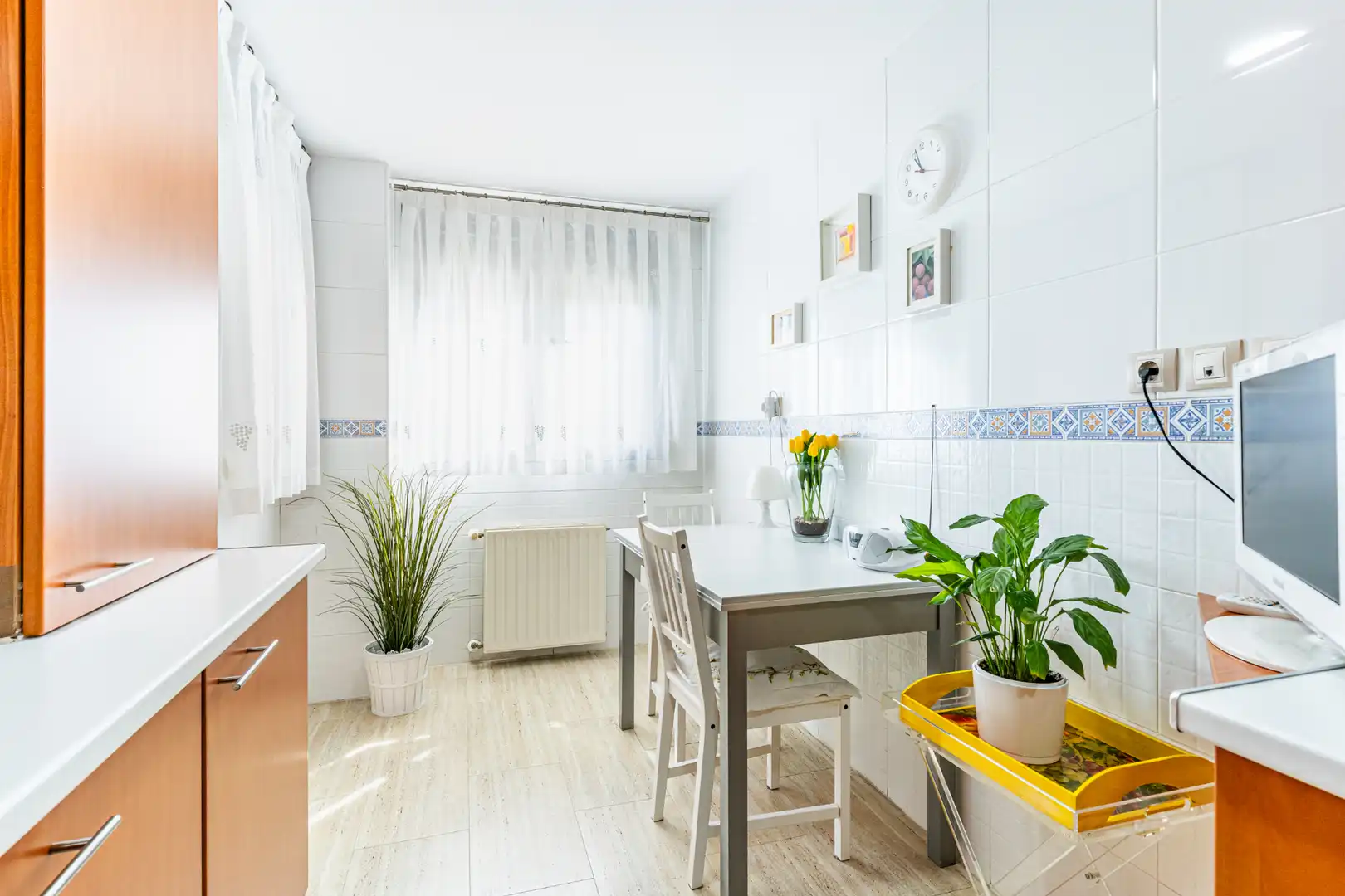 Küche von Wohnung zum Verkauf in Las Rozas de Madrid mit Klimaanlage, Heizung und Parkett