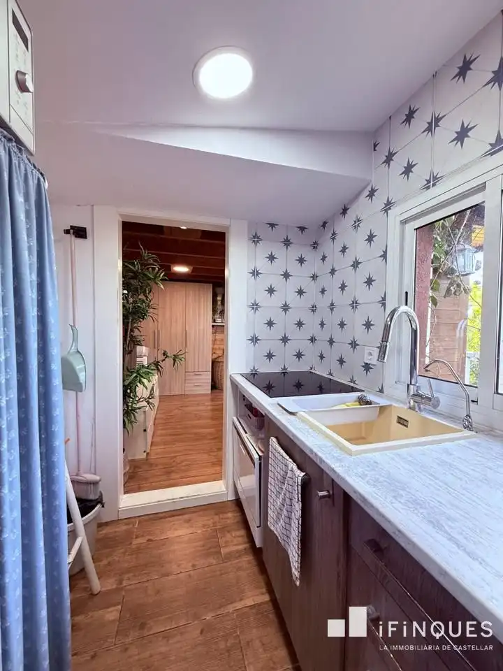 Kitchen of Houses for sale in Castellar del Vallès  with Air Conditioner, Heating and Private garden