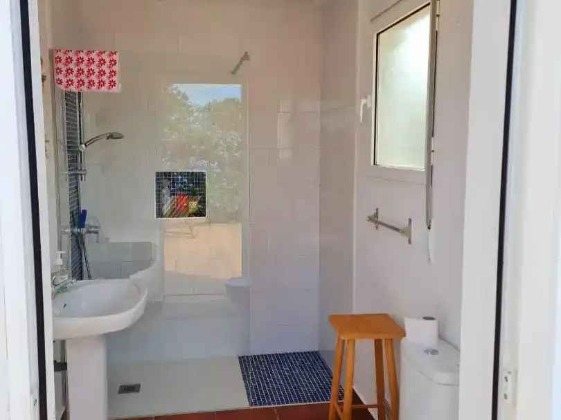 Baño de Finca rústica en venta en Pedreguer con Aire acondicionado, Jardín privado y Balcón