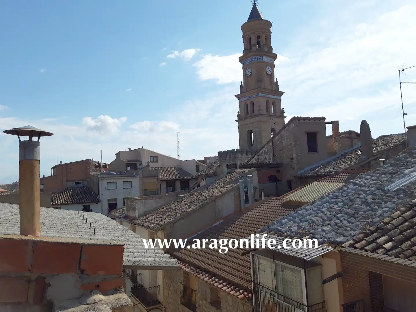 Vista exterior de Casa o chalet en venta en Maella con Amueblado, Horno y Balcón