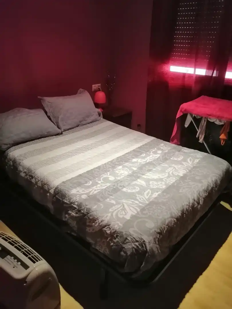 Bedroom of Flat for sale in Nogueira de Ramuín  with Heating, Parquet flooring and Furnished
