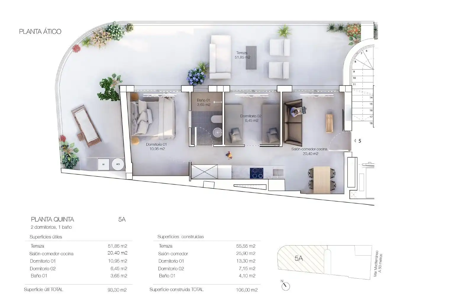 Penthouse with pool for sale in Calle Calle Mar Báltico, imagen 23