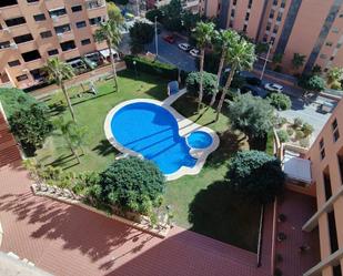 Swimming pool of Flat for sale in Villajoyosa / La Vila Joiosa  with Air Conditioner, Private garden and Terrace