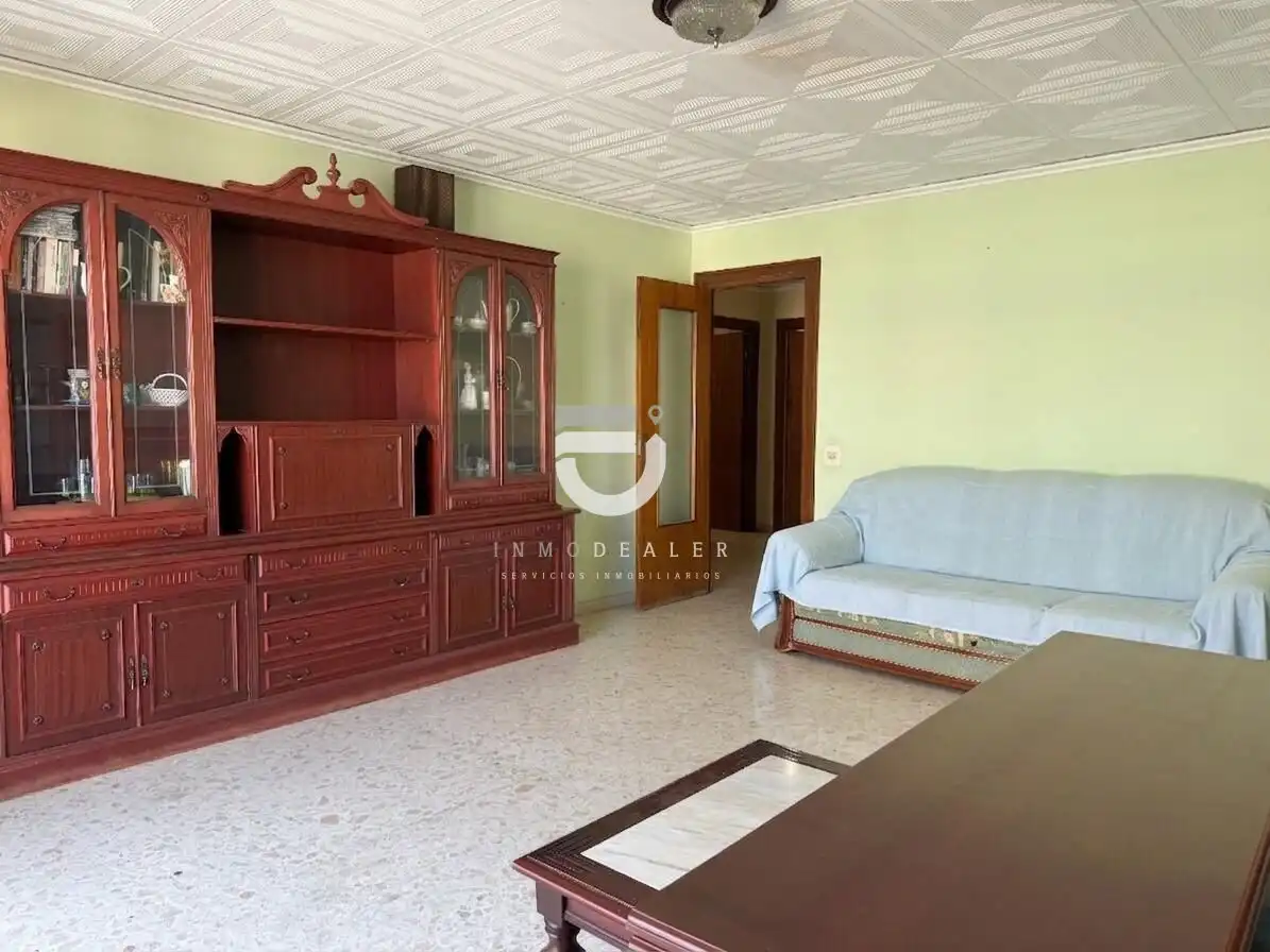Sala d'estar de Pis en venda en Gandia amb Aire condicionat i Balcó