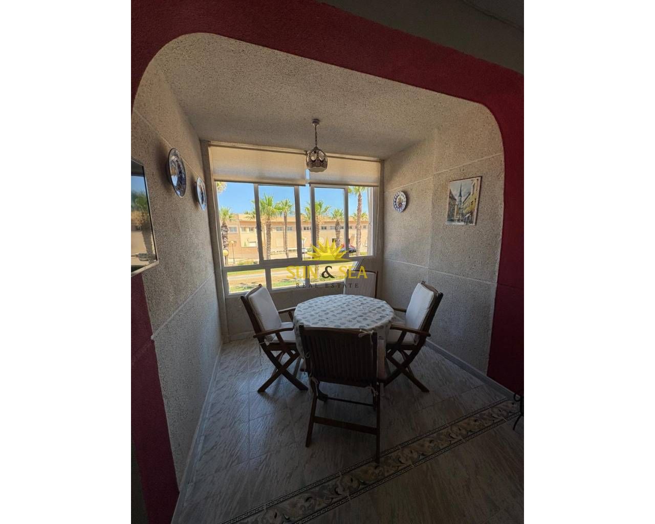Dining room of Duplex to rent in La Manga del Mar Menor  with Heating, Terrace and Swimming Pool