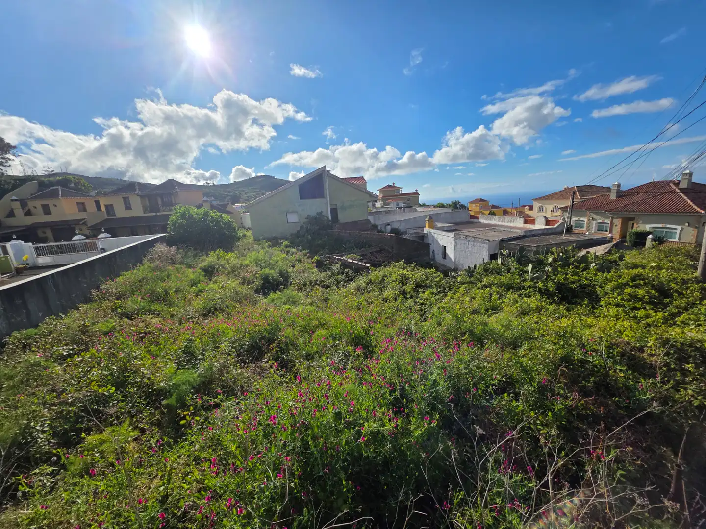 Vista exterior de Casa o xalet en venda en El Tanque amb Jardí privat i Moblat
