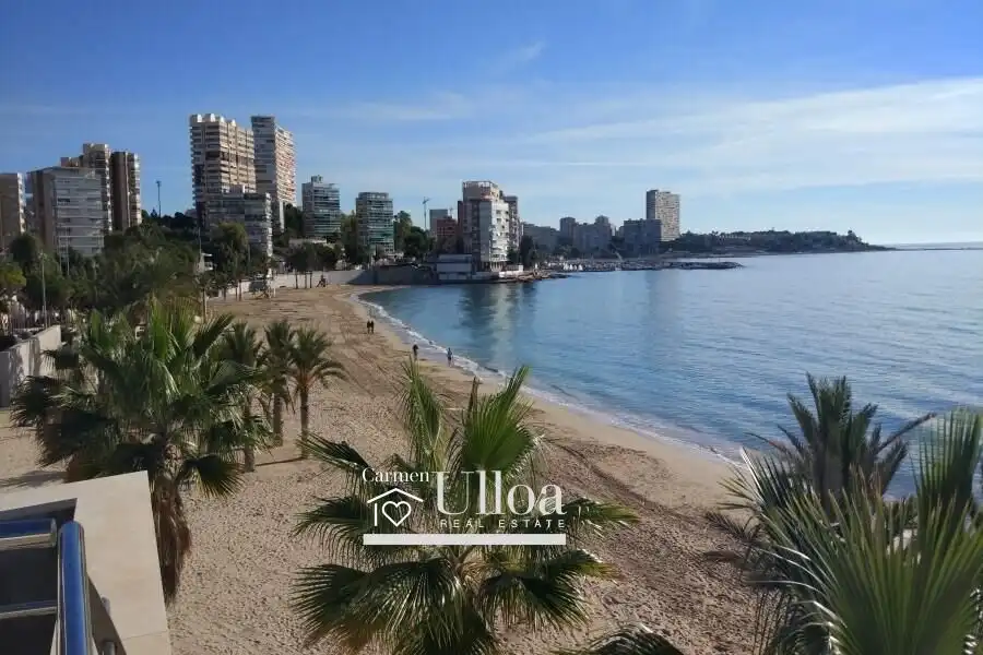 Vista exterior de Apartament de lloguer en Alicante / Alacant amb Aire condicionat, Terrassa i Moblat
