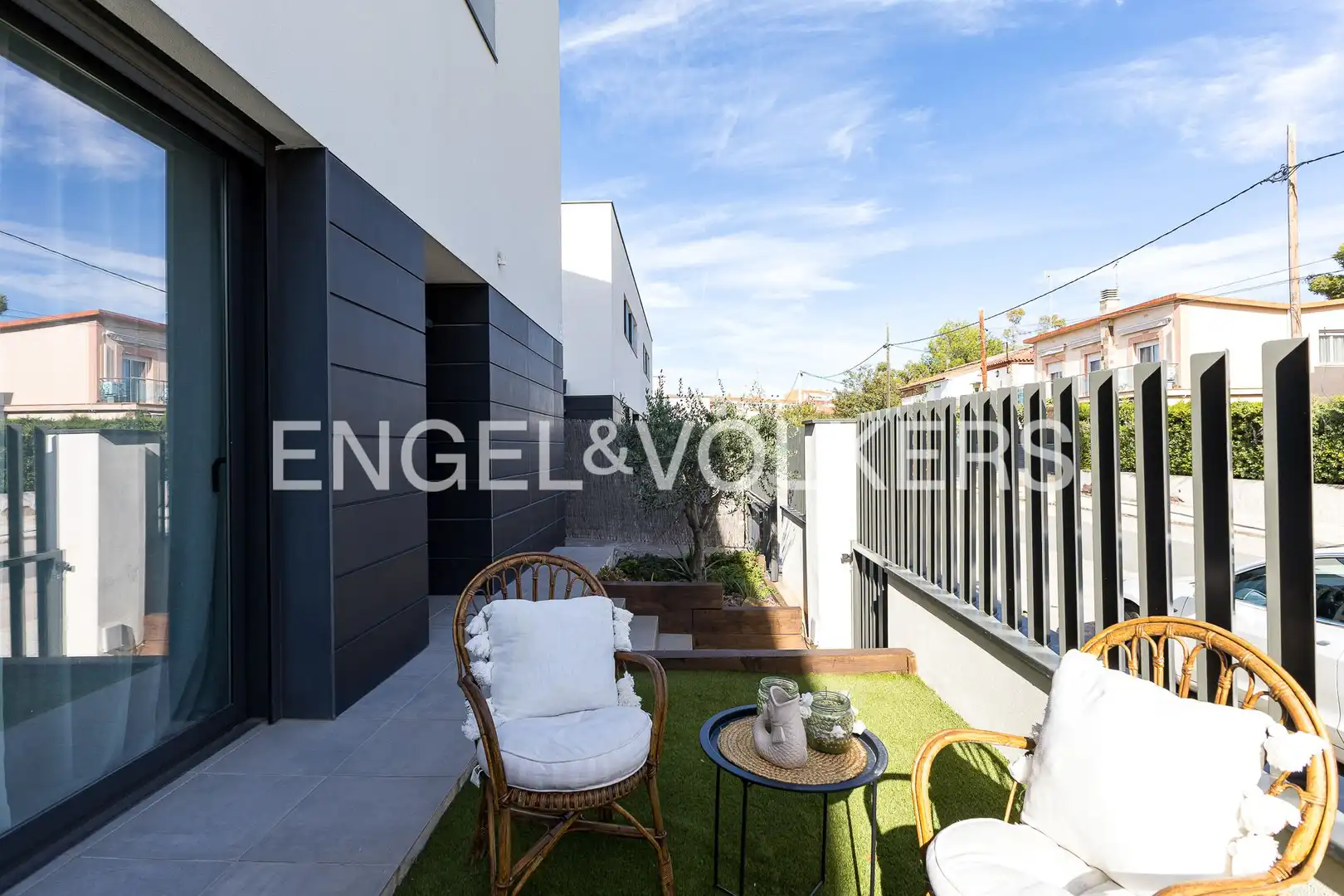 Terrace of Detached homes for sale in El Vendrell  with Air Conditioner, Heating and Private garden