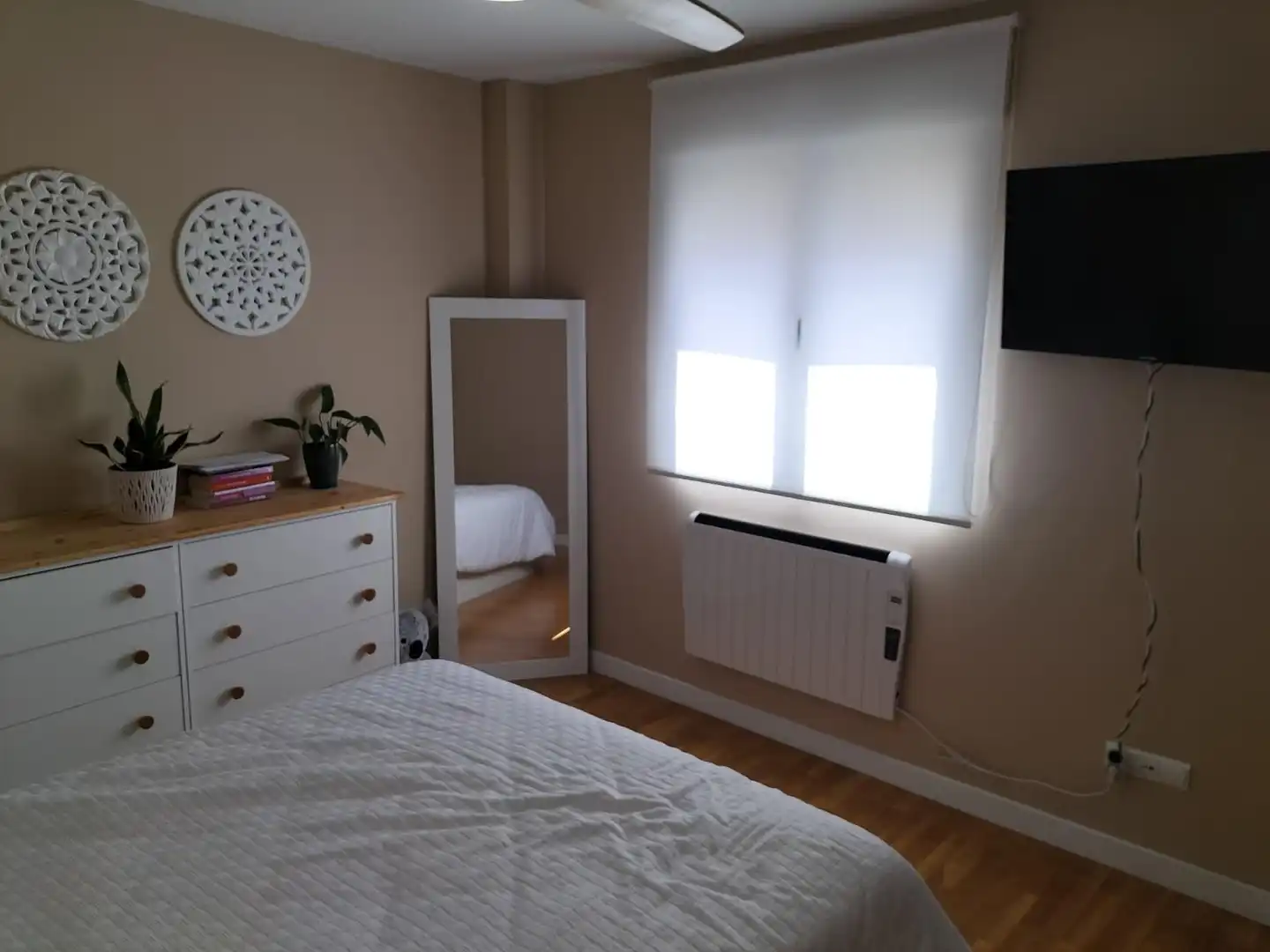 Bedroom of Flat for sale in Palencia  with Heating, Parquet flooring and Terrace