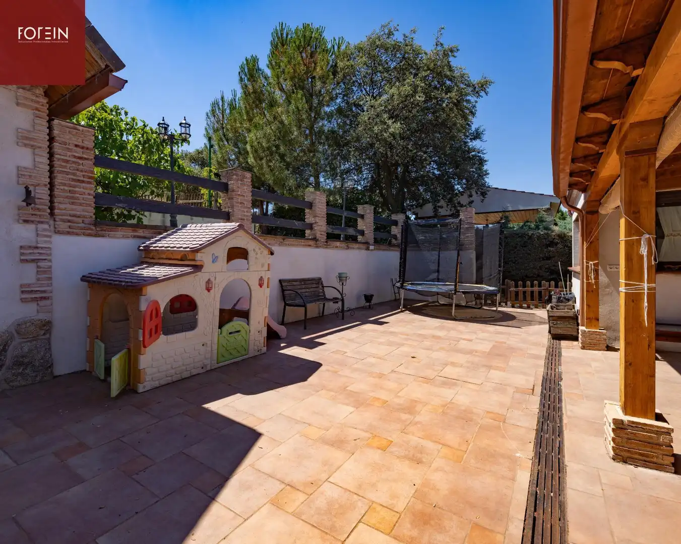 Terraza de Casa o chalet en venta en El Casar con Aire acondicionado, Calefacción y Jardín privado
