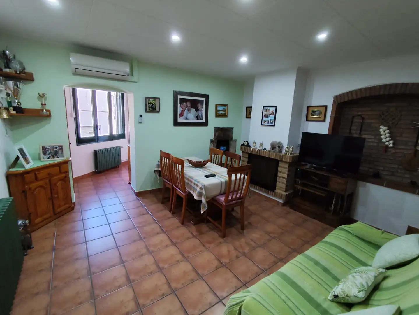 Living room of Detached homes for sale in Sils  with Air Conditioner, Heating and Terrace
