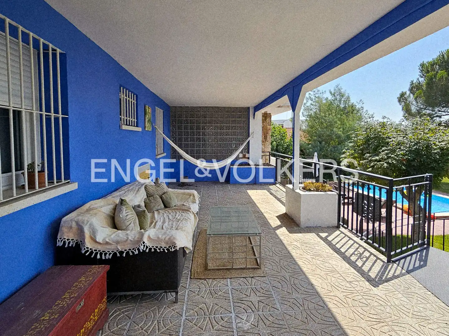 Terrassa de Casa o xalet en venda en Alpedrete amb Calefacció, Jardí privat i Terrassa
