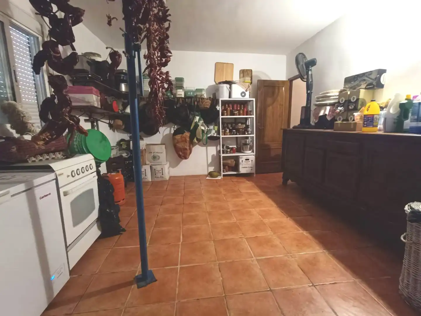 Cocina de Finca rústica en venta en Vélez-Blanco con Aire acondicionado, Jardín privado y Terraza
